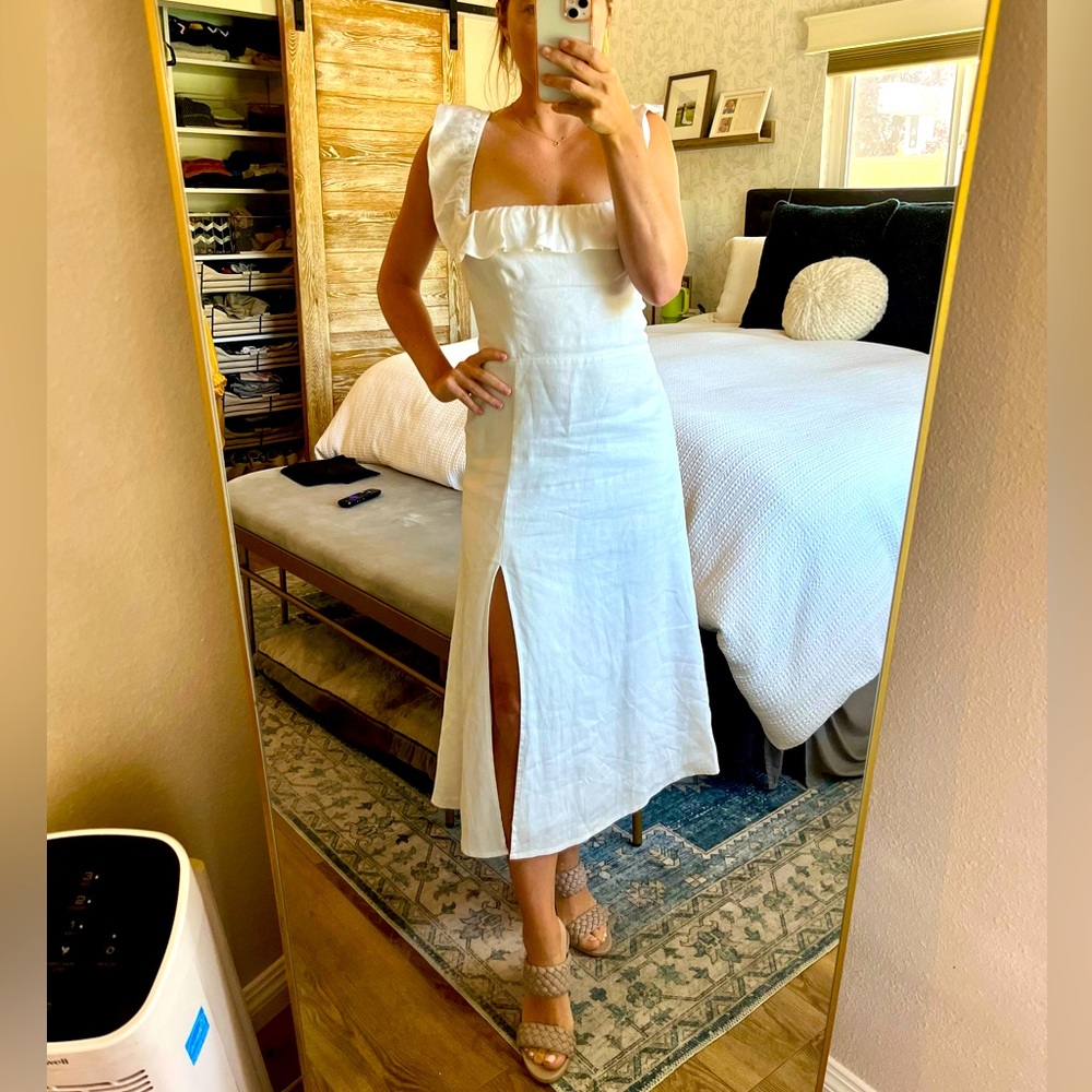 Reformation Linen Dress